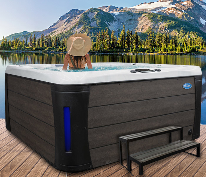 Calspas hot tub being used in a family setting - hot tubs spas for sale Newport News