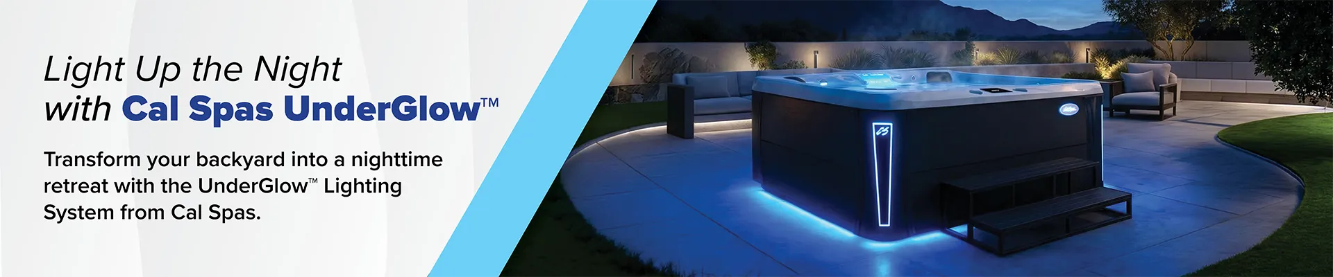 Calspas hot tub being used in a family setting - Newport News